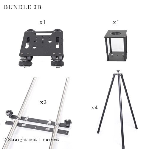 2.7 Meters Professional Movie Camera Manual Mini Slider Rails Film Track Video Dolly Slideway - Phone FilmStudio