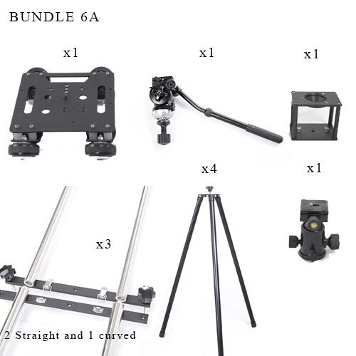 2.7 Meters Professional Movie Camera Manual Mini Slider Rails Film Track Video Dolly Slideway - Phone FilmStudio