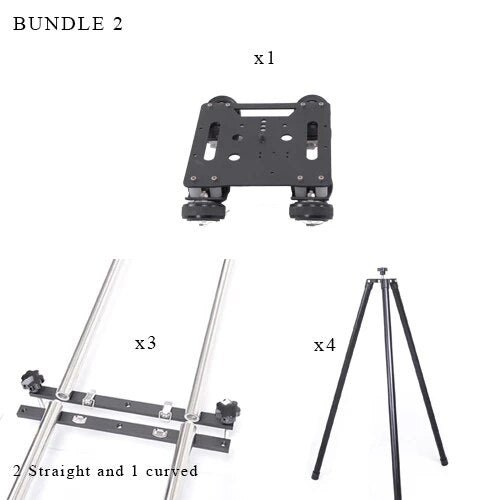 2.7 Meters Professional Movie Camera Manual Mini Slider Rails Film Track Video Dolly Slideway - Phone FilmStudio