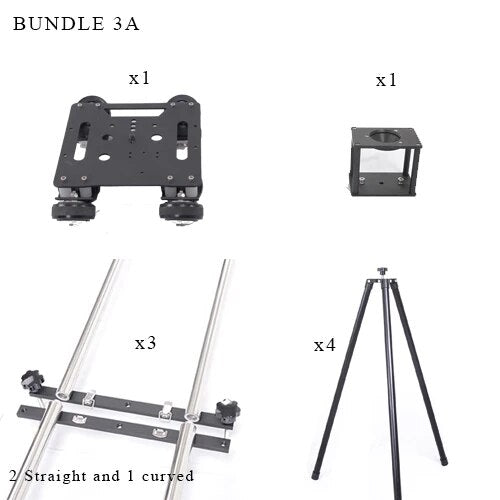 2.7 Meters Professional Movie Camera Manual Mini Slider Rails Film Track Video Dolly Slideway - Phone FilmStudio