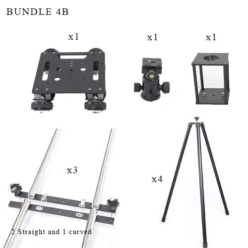 2.7 Meters Professional Movie Camera Manual Mini Slider Rails Film Track Video Dolly Slideway - Phone FilmStudio