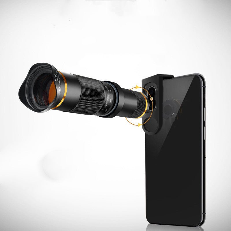 4K Red Film HD 38 Times Telephoto Phone Lens - Phone FilmStudio