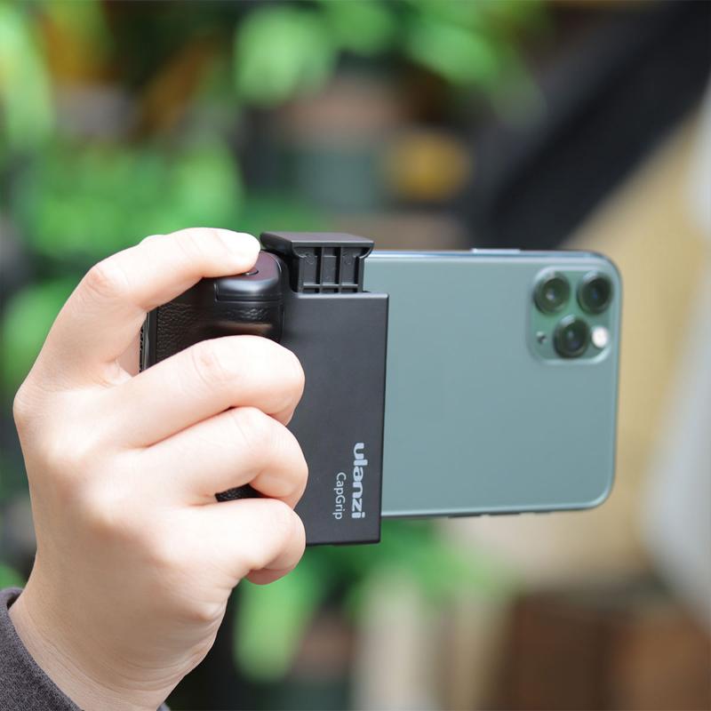 CapGrip Wireless Bluetooth Smartphone Selfie Bo hi boster Handle Grip Phone Stabilizer Stand Holder Shutter Release 1/4 Screw - Phone FilmStudio