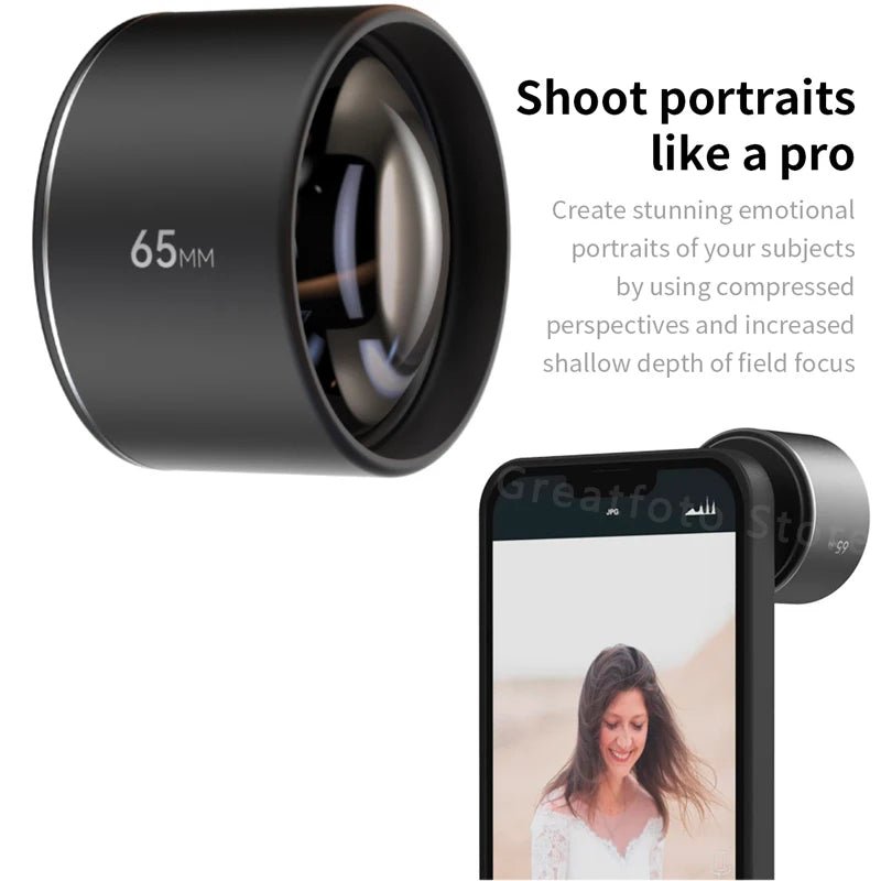 Fotorgear 65mm Portrait Lens - Phone FilmStudio