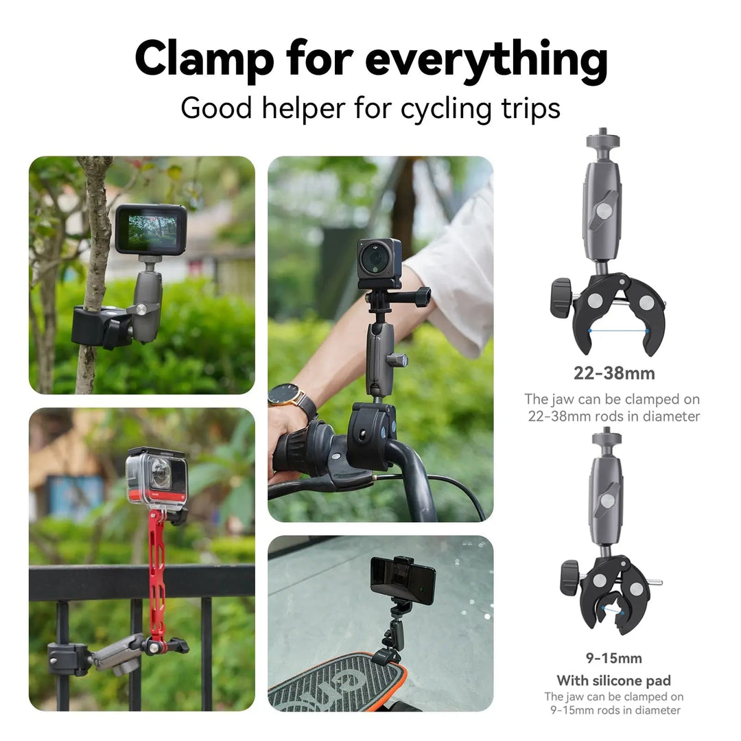 TELESIN 360* Magic Arm Action Mount - Phone FilmStudio