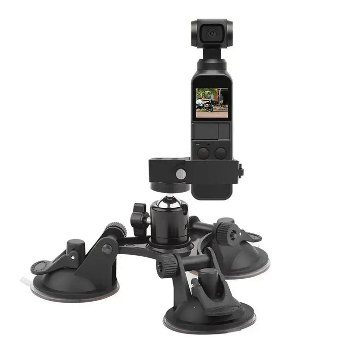 Triple Suction Cup Car Mount - Phone FilmStudio