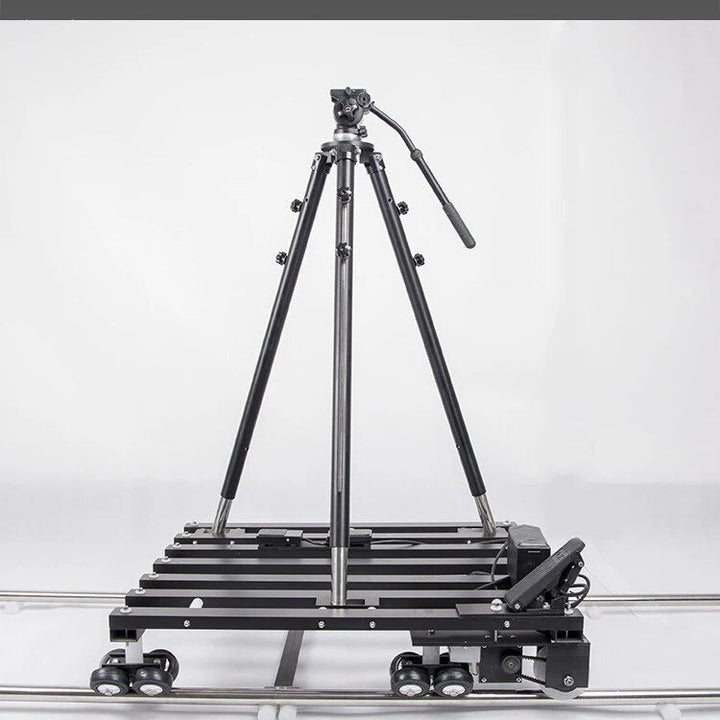 Twzz 6m Manned Motorized Slider Dolly Track Movie Motorized Rail Manual Remote Control Pedal Control - Phone FilmStudio