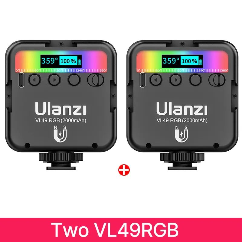 Ulanzi VL49 RGB Light - Phone FilmStudio