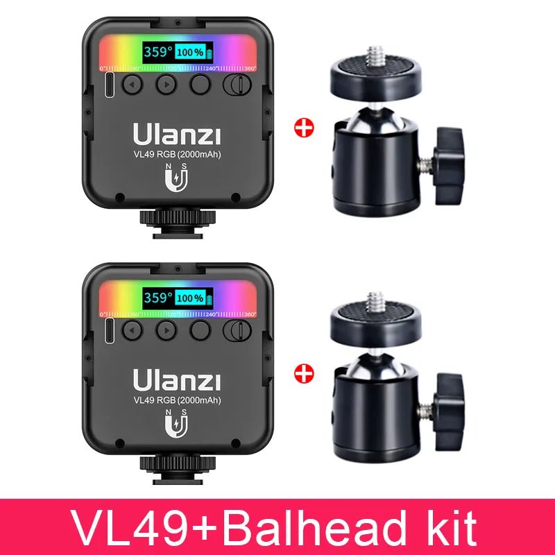 Ulanzi VL49 RGB Light - Phone FilmStudio