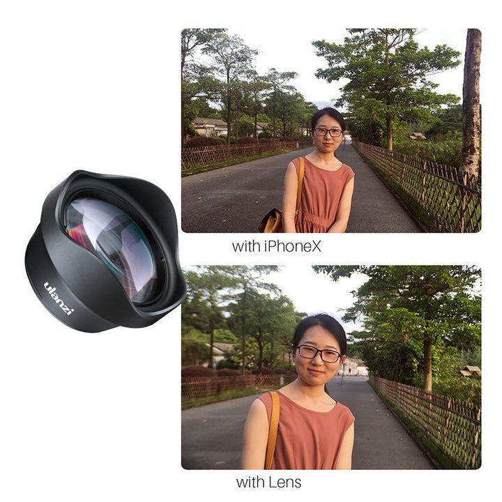 Ulanzi Wide-Angle Mobile Phone Lens Slr Camera External HK 4D Fisheye Lens - Phone FilmStudio