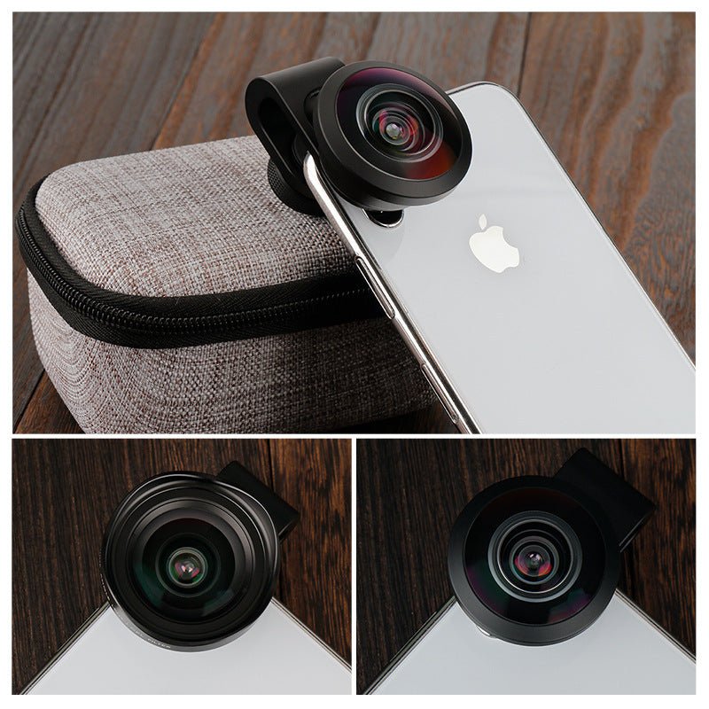 Ulanzi Wide-Angle Mobile Phone Lens Slr Camera External HK 4D Fisheye Lens - Phone FilmStudio