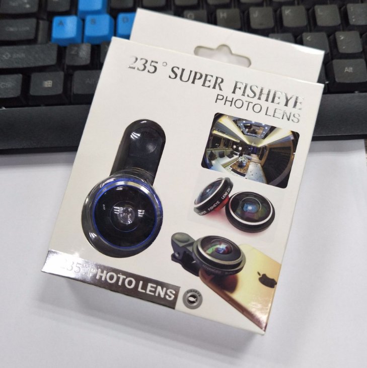 Universal 235 Degree Super Fish Eye Mobile Phone Camera Lenses - Phone FilmStudio