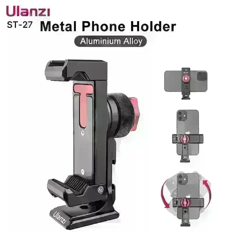 VIJIM Ulanzi Metal Phone Mount - Phone FilmStudio